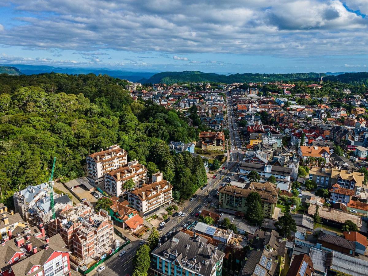 Апартаменти Flores Da Montanha 204C - Apto Borges De Medeiros Gramado 600 Metros Rua Coberta Екстер'єр фото