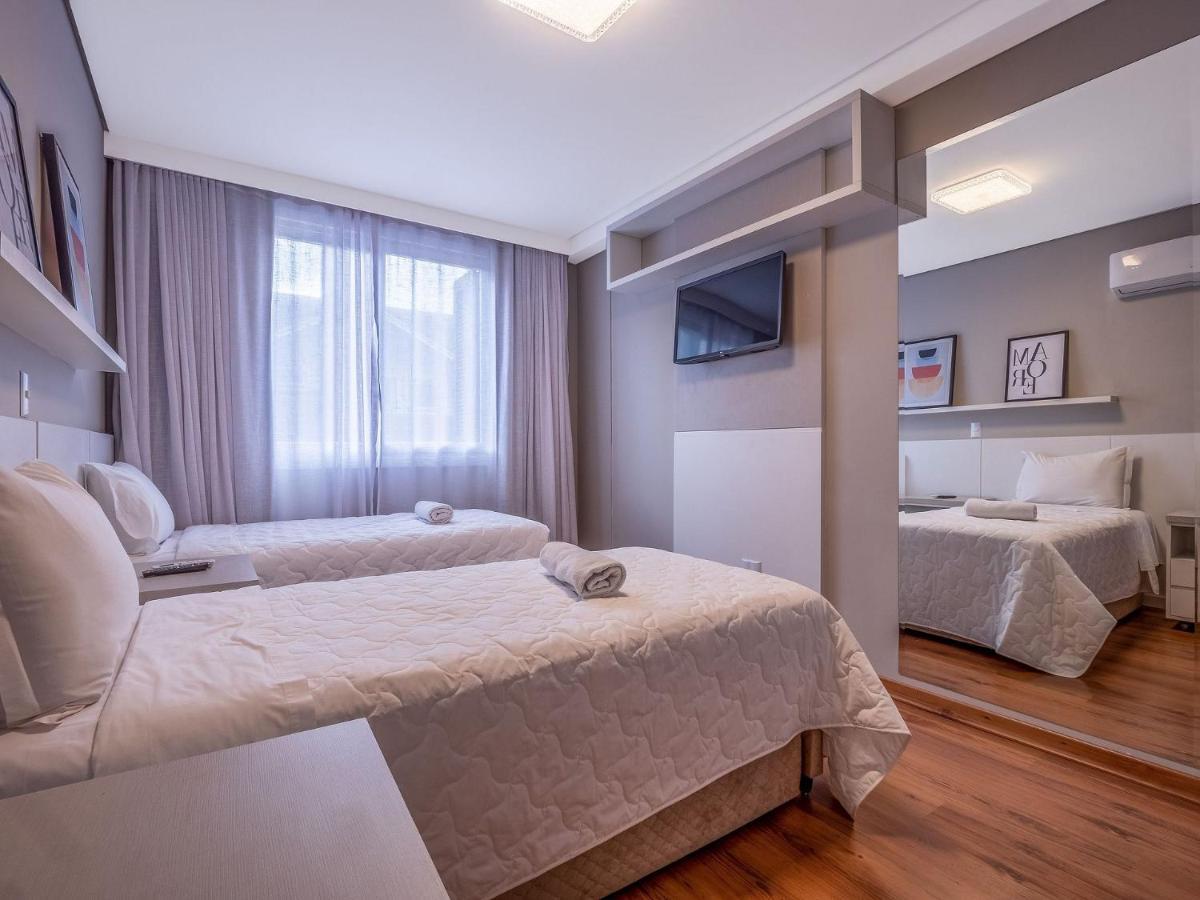 Апартаменти Flores Da Montanha 204C - Apto Borges De Medeiros Gramado 600 Metros Rua Coberta Екстер'єр фото