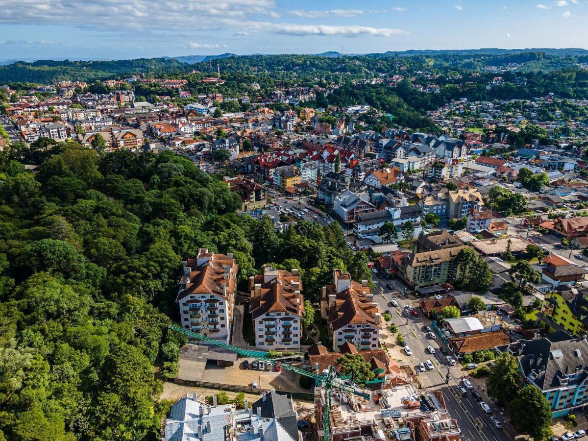Апартаменти Flores Da Montanha 204C - Apto Borges De Medeiros Gramado 600 Metros Rua Coberta Екстер'єр фото