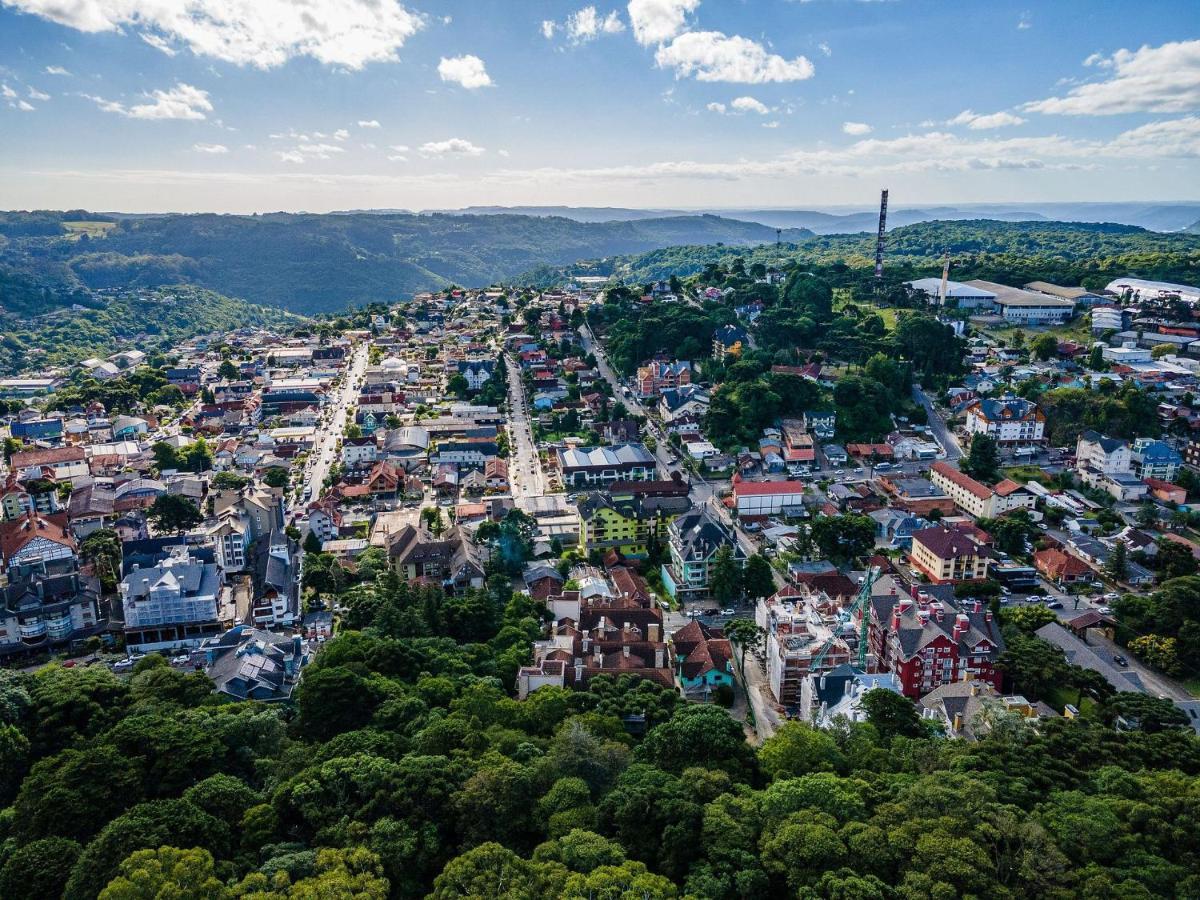 Апартаменти Flores Da Montanha 204C - Apto Borges De Medeiros Gramado 600 Metros Rua Coberta Екстер'єр фото