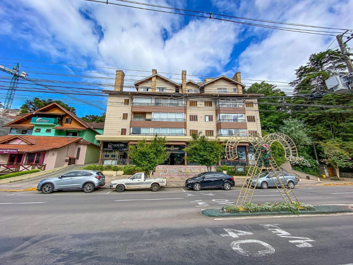 Апартаменти Flores Da Montanha 204C - Apto Borges De Medeiros Gramado 600 Metros Rua Coberta Екстер'єр фото